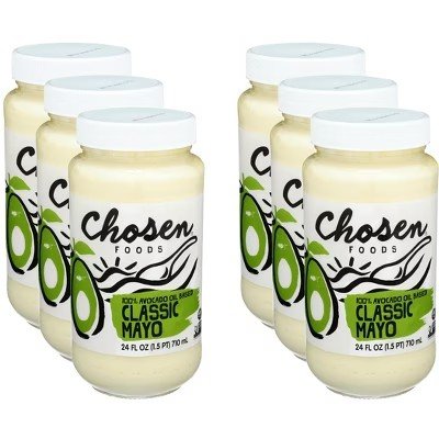 $18 Chosen Foods Avocado Oil Mayo - 1 jar 24oz