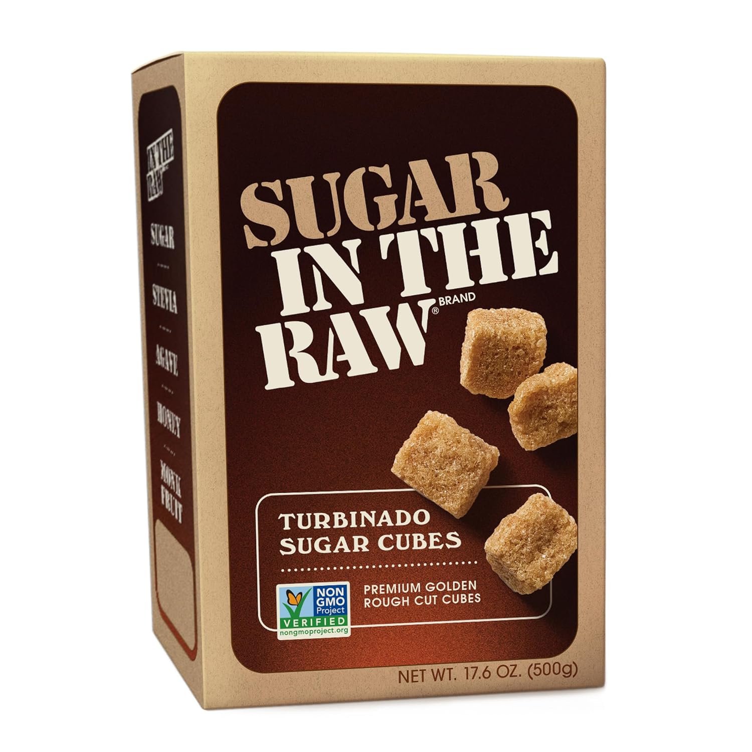 $5 Sugar In The Raw, Turbinado Cane Sugar Cubes, 17.6 oz Box