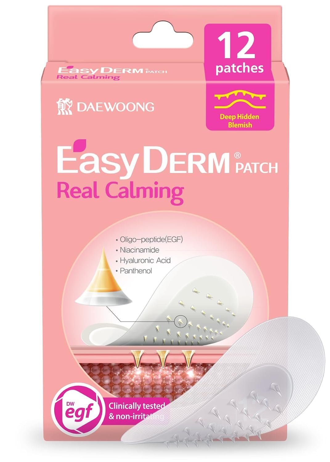 $10 EasyDerm Real Calming Microdart Pimple Patch 12ea - Dark Spot Care
