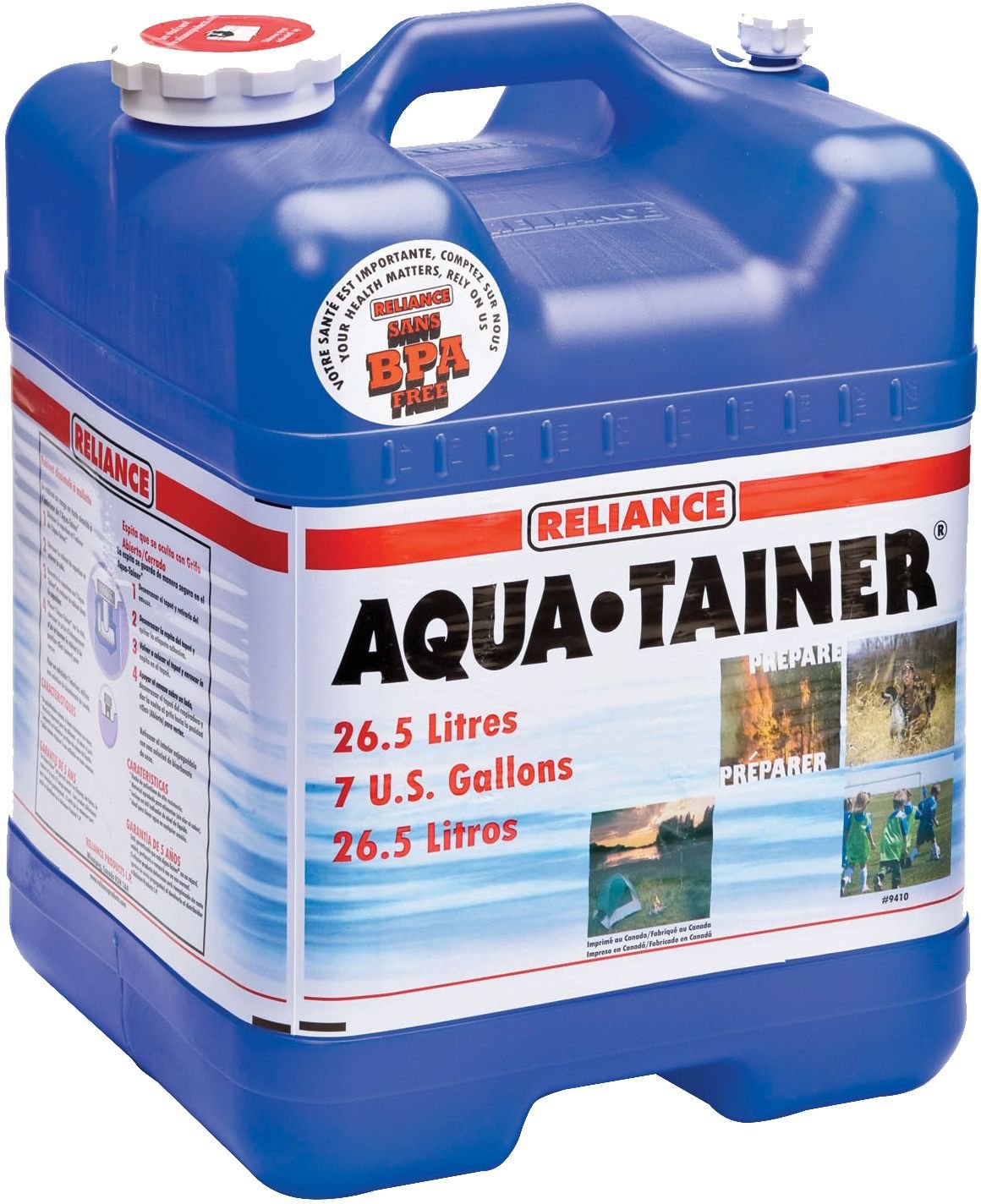 $20 Reliance Aqua-Tainer Water Container