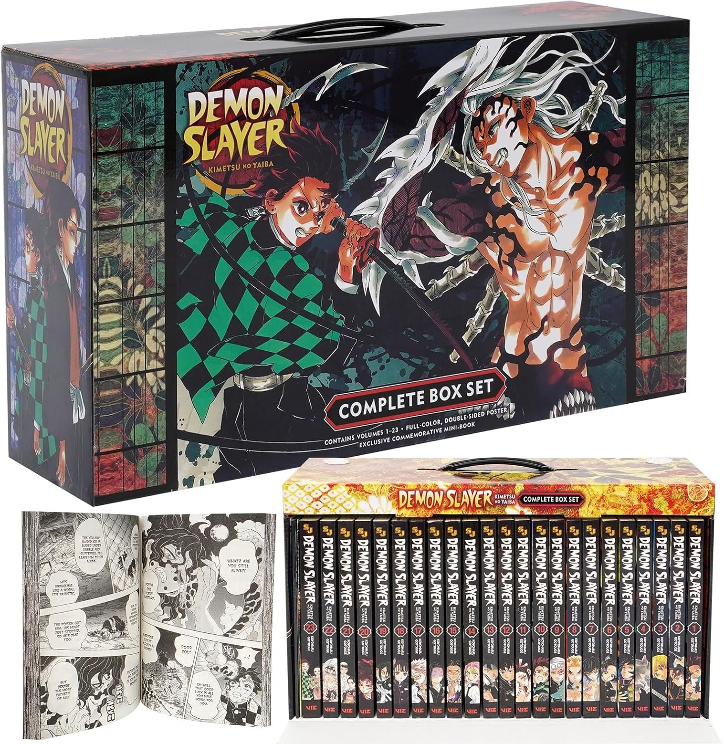 $137 A Box of Slayerr of Demon Manga Storage Box Collection