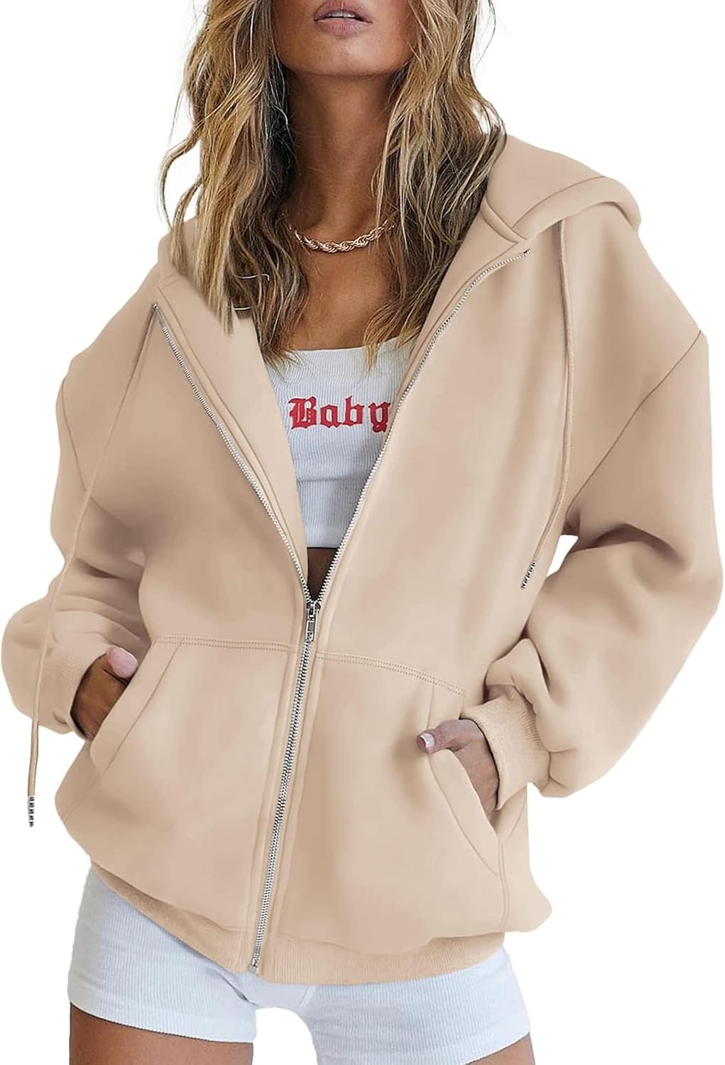 $40 PRETTYGARDEN m Women's Fall Zip Up Hoodies Sweatshirts