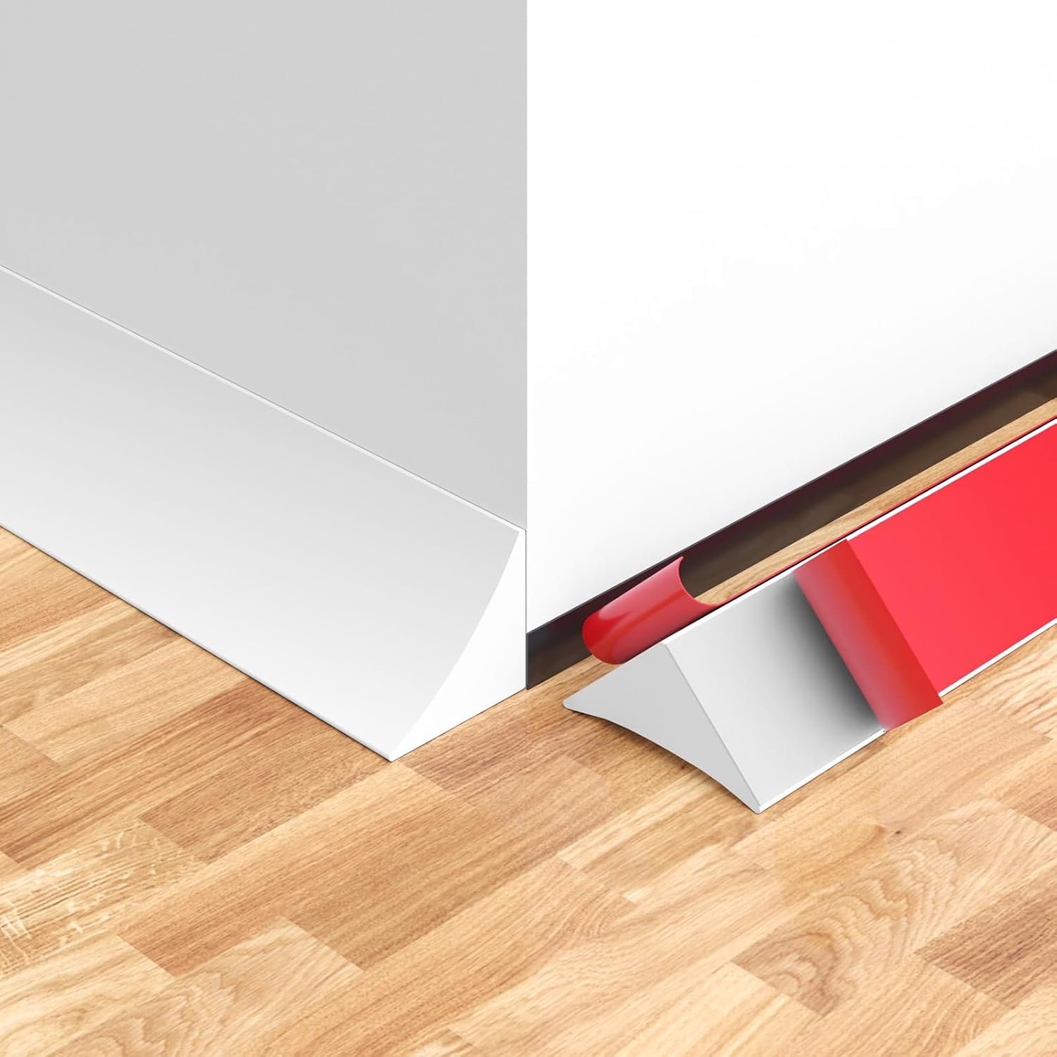 $29 Self-Adhesive Silicone Inside Corner Trim, White, 20 ft