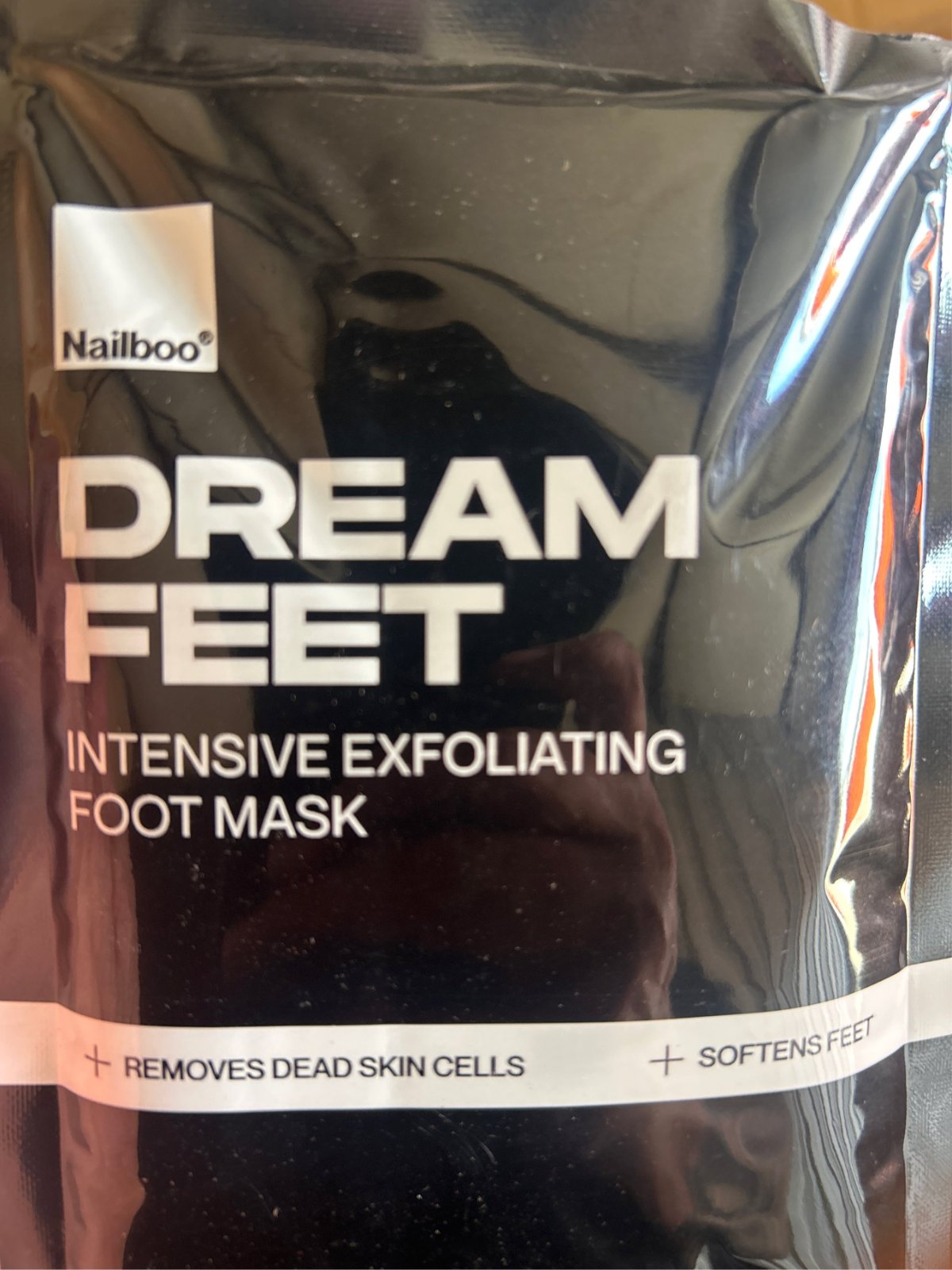 $12 Nailboo dream feet exfoliating foot mask