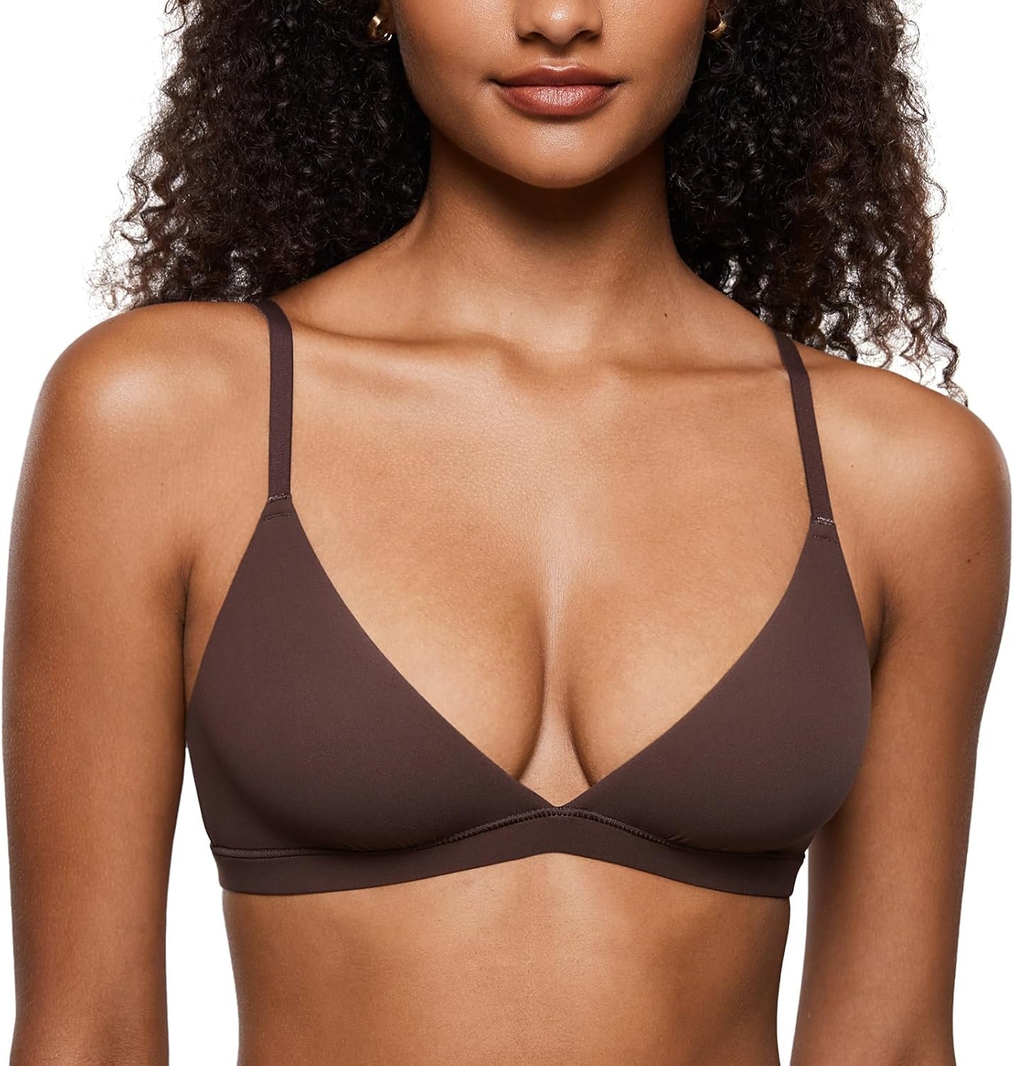 $26 INLYRIC sz m Women's Unlined Triangle Bralette