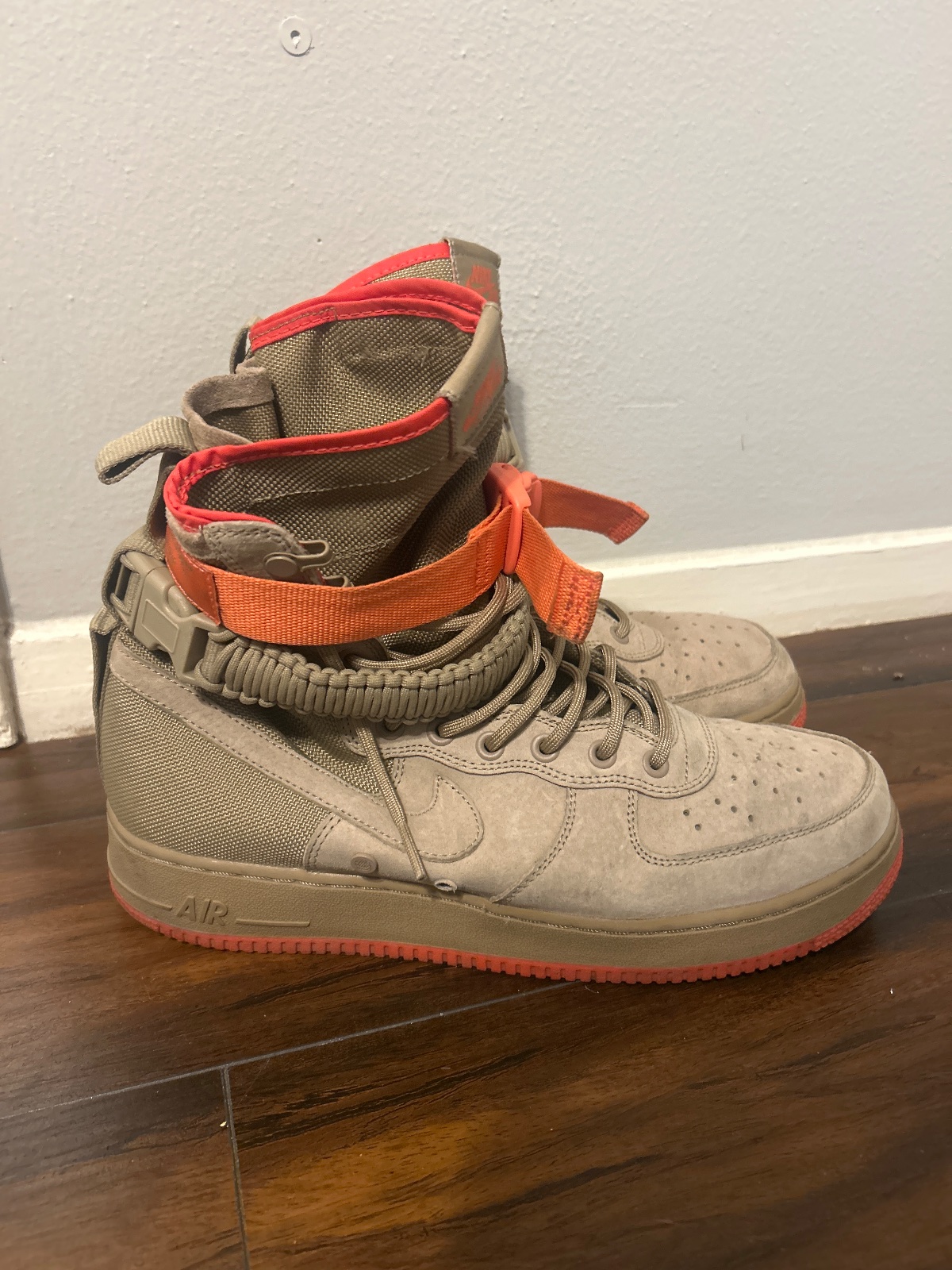 Men’s sz 11 SF Air Force 1 High "Rush Coral" for Nike Air Force 1