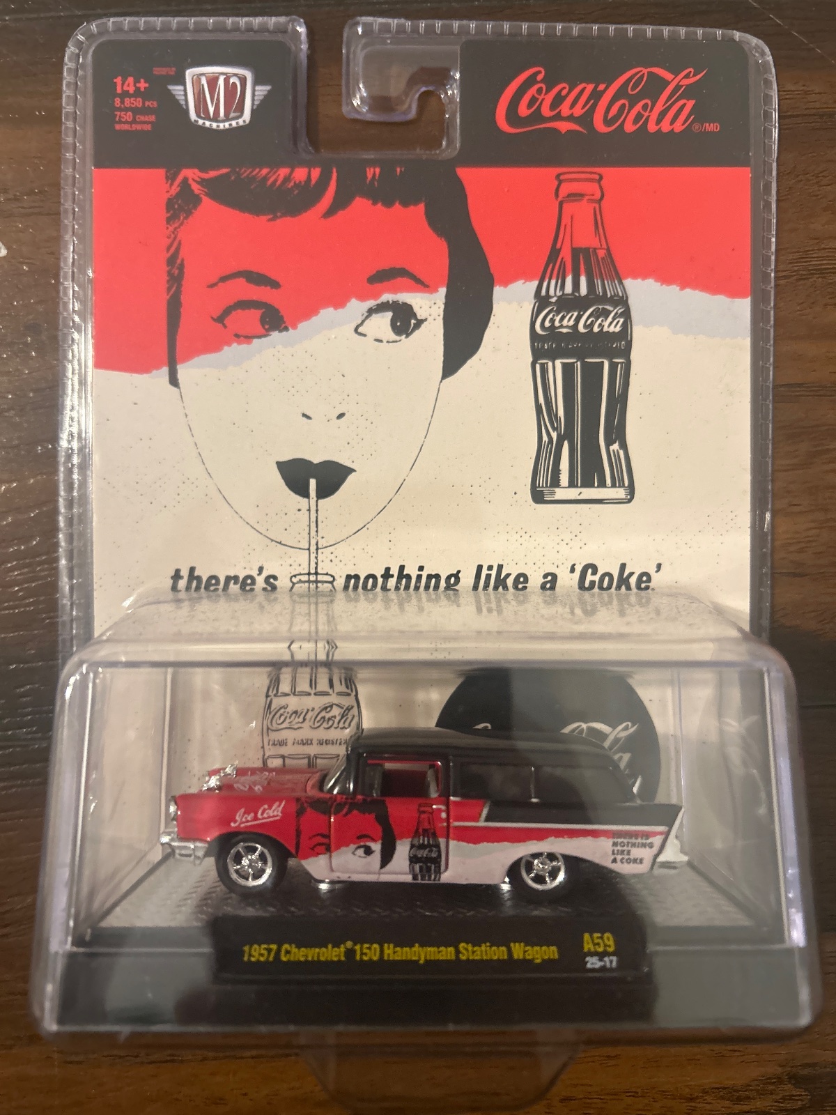 M2 Machines 1957 Chevrolet 150 Handyman Station Wagon Coca-Cola 1:64 Diecast Model Car…