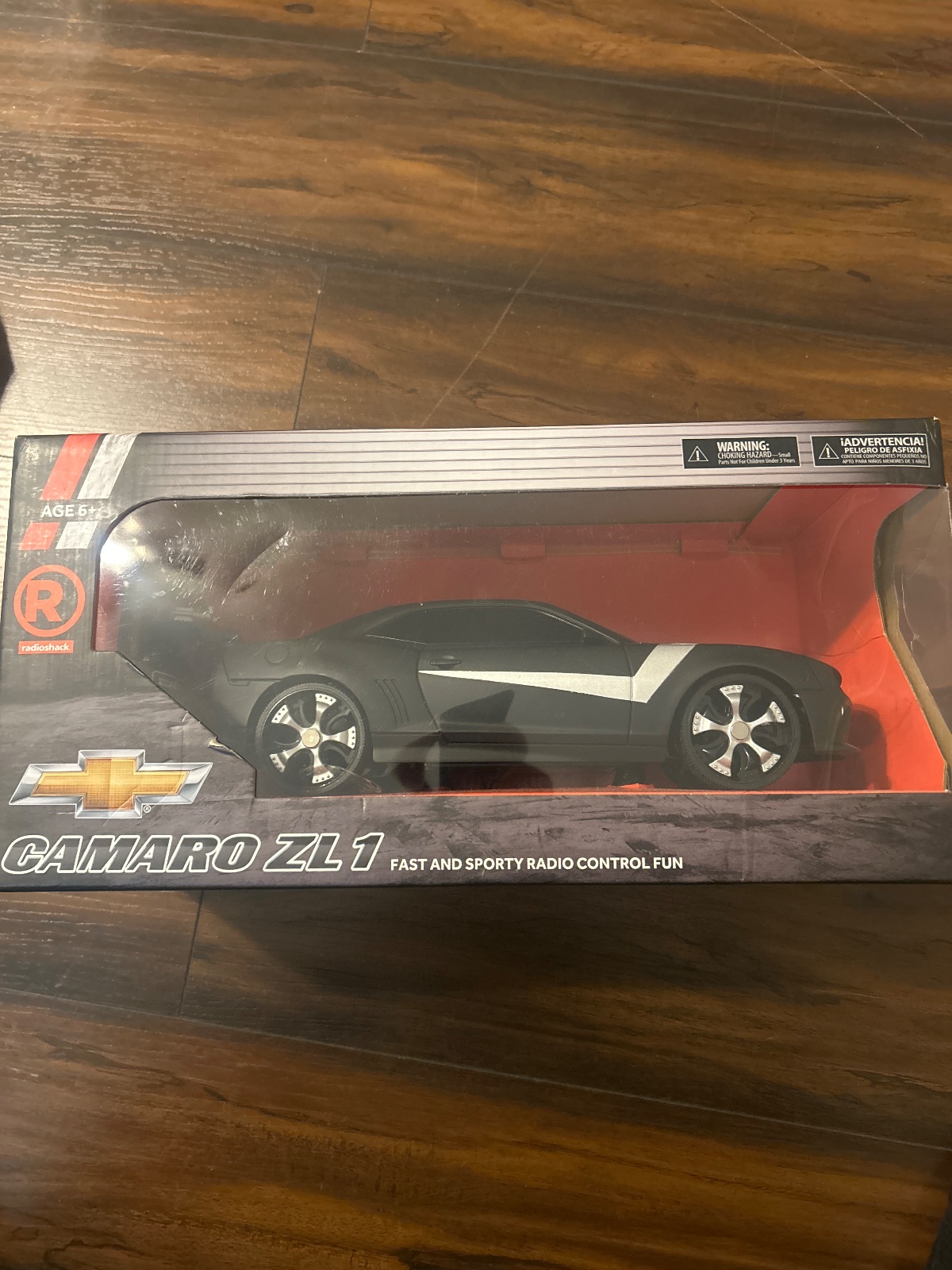 Vtg Camaro ZL1 RadioShack Chevrolet Camaro ZL1 Fast and Sporty Radio Control Car (1:15 Scale) for…