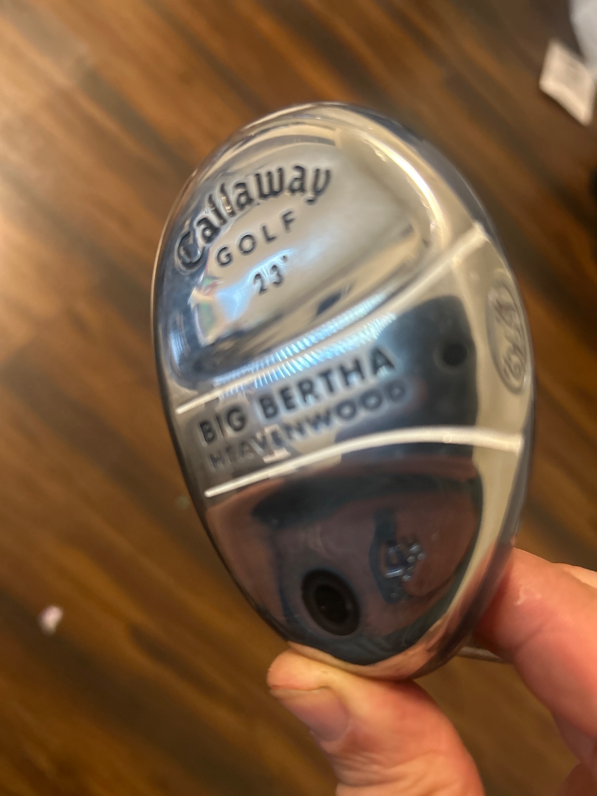 Left hand Big Bertha Heavenwood 4H 23° Hybrid Golf Club for Callaway Big Bertha Heavenwood Hybrid…