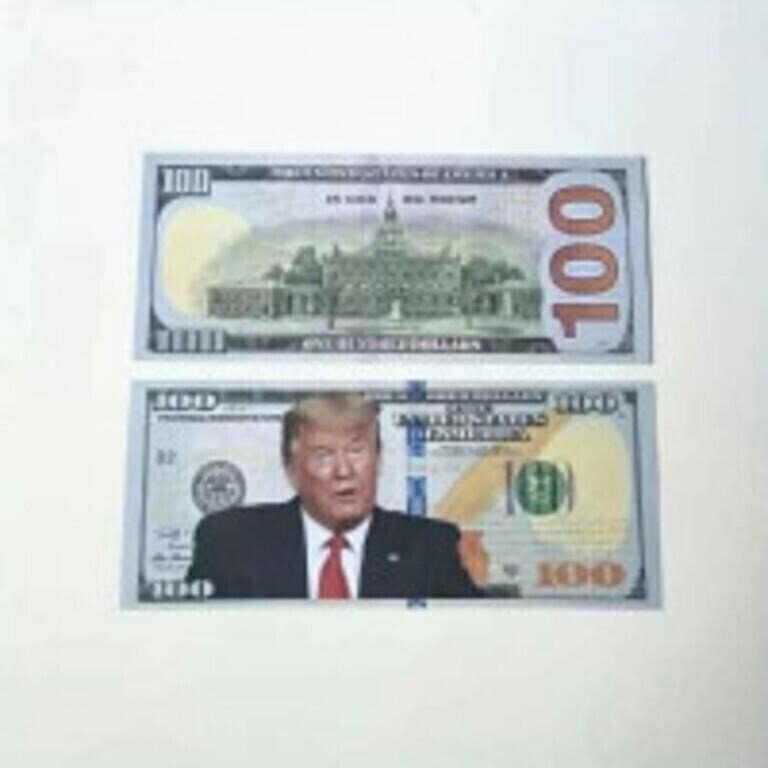Donald Trump Novelty $100 Commemorative Note