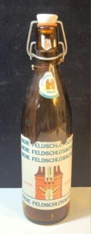 Feldschlösschen Brown Glass Swing-Top Beer Bottle