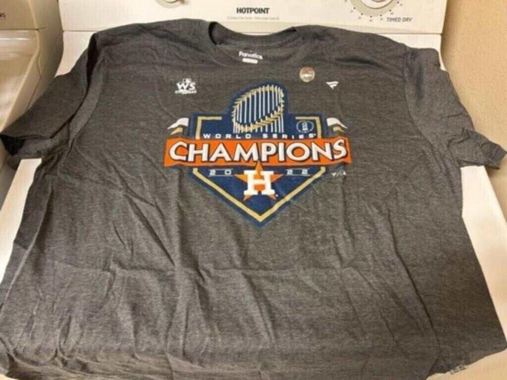 Fanatics Houston Astros 2022 World Series Champions T-Shirt 2XL
