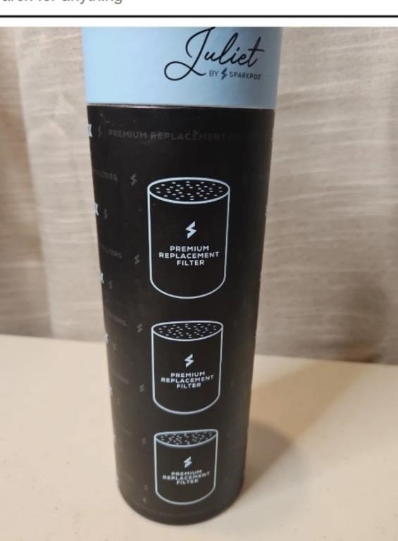 Juliet by Sparkpod Premium Replacement Shower Filters 3 pack