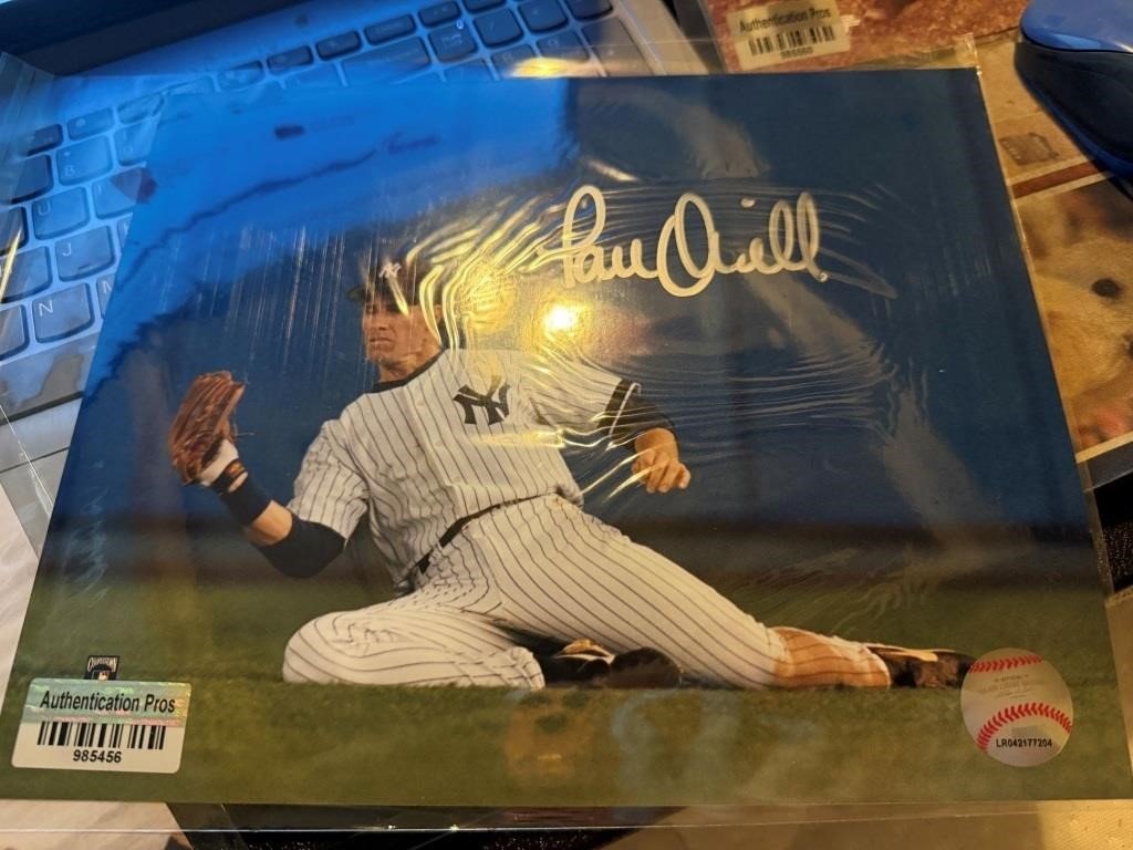 Paul O'Neill Signed New York Yankees 8x10 Photograph