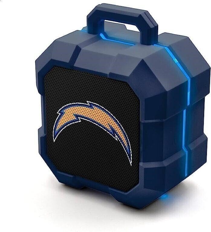 NFL Los Angeles Chargers LED Shockbox Bluetooth Speaker