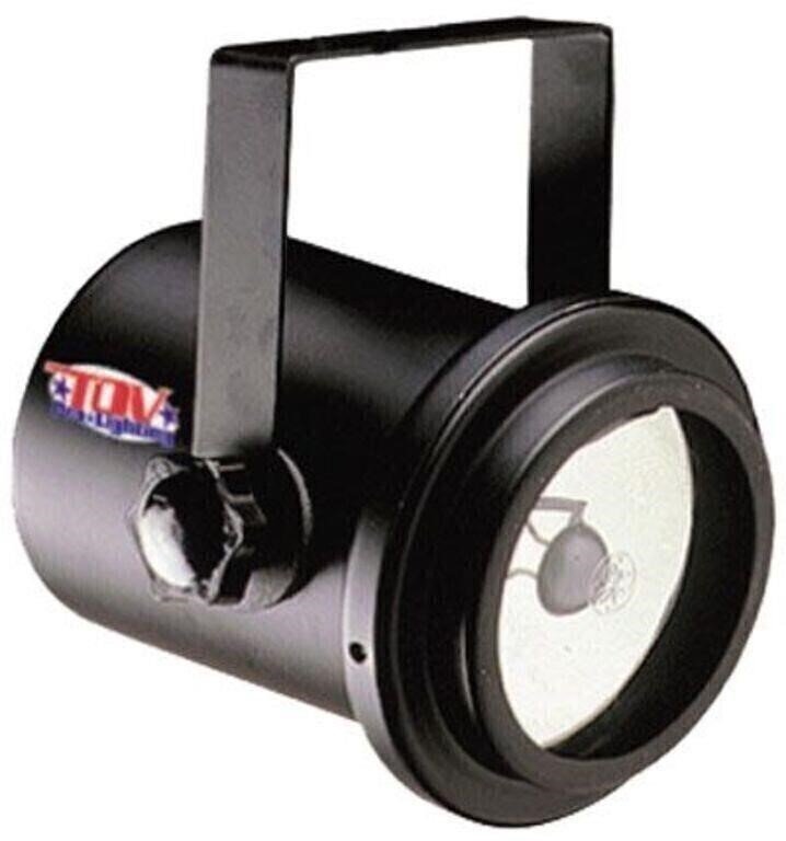 TOV Pro-Lighting PAR-36 Pinspot Light, Black Finish