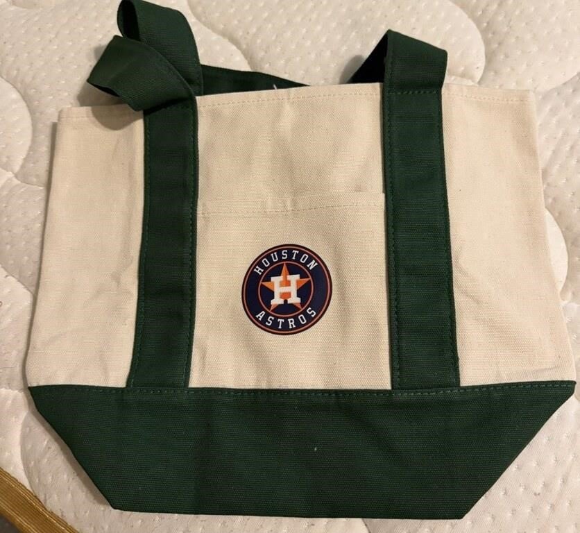 Houston Astros Logo Canvas Boat Tote Bag