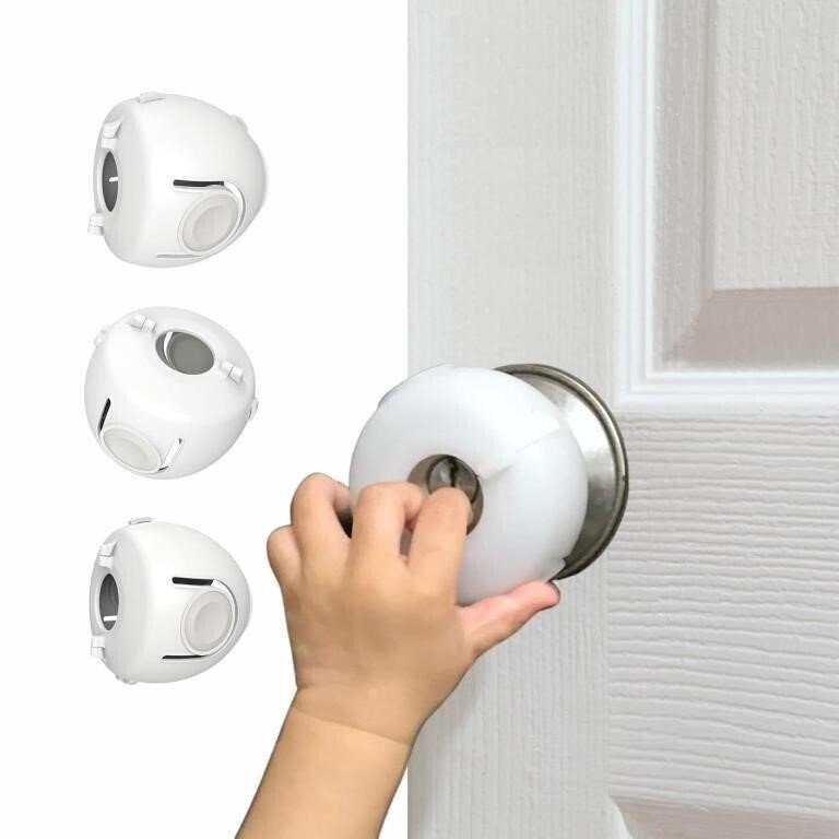 Safety 1st Child Proof Door Knob Covers for Standard round interior door knobs