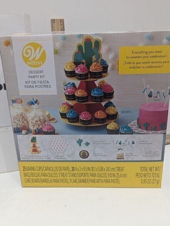 Wilton Fiesta Dessert Party Kit, Sealed