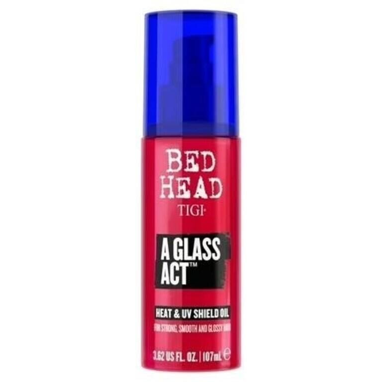 Bed Head by TIGI A Glass Act Heat & UV Shield Oil (3.62 fl oz for Hair care
