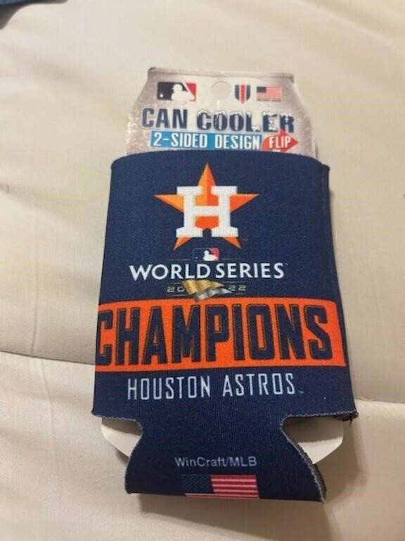 WinCraft Houston Astros 2022 World Series Champions Can Cooler