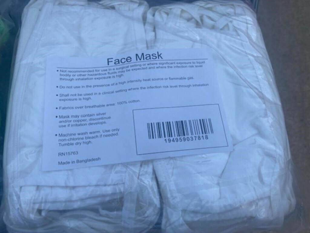 Big Bag of Face Masks NEW