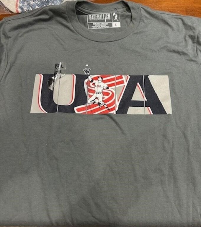 Team USA Graphic T-Shirt, Size Large