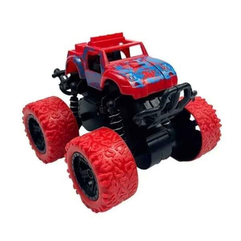 Red Friction-Drive Monster Truck Toy