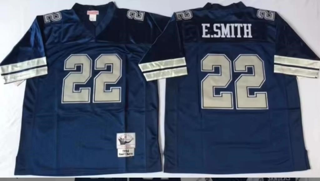 Emmitt Smith No. 22 Dallas Cowboys Throwback Jersey Size 3XL