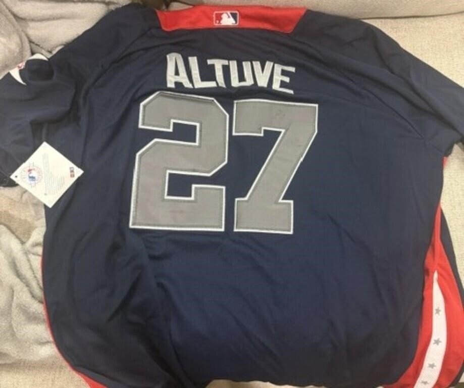 Houston Astros Jose Altuve All Star Jersey Sz Large