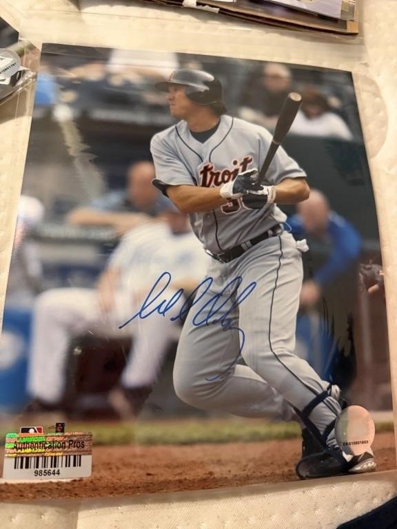 Detroit Tigers Magglio Ordonez Autographed 8x10 w/COA