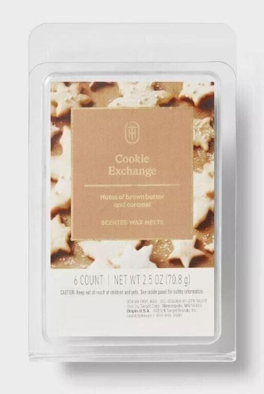 Cookie Exchange Scented Wax Melts, 6 Count