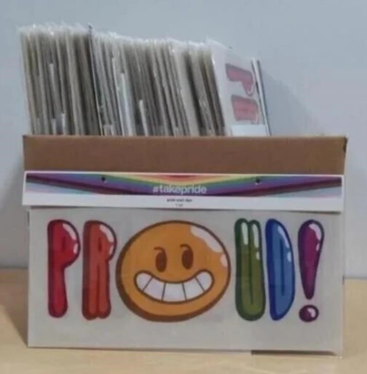 "Proud!" Pride Yard Sign