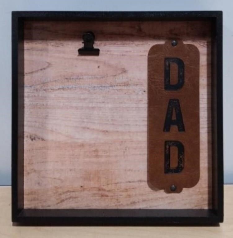 Wooden Dad Plaque / Picture Frame