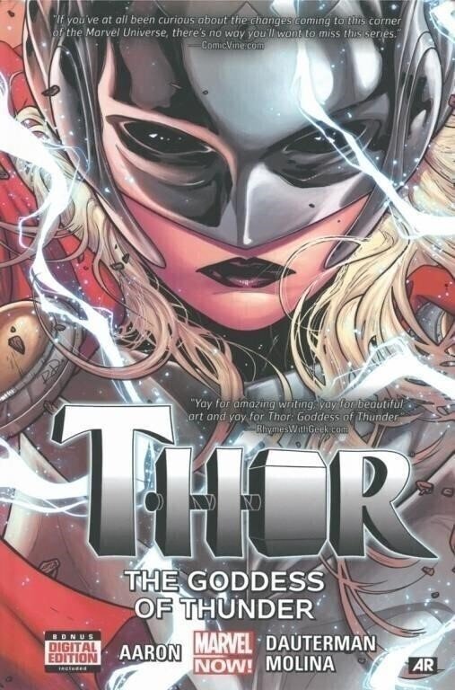 Thor: The Goddess of Thunder Trade Paperback Marvel NOW!