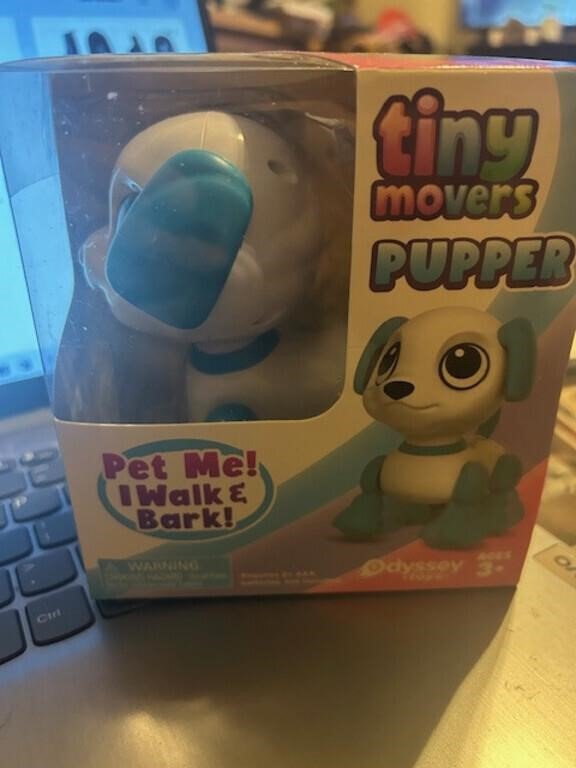 Odyssey Toys Tiny Movers Pupper Interactive Dog