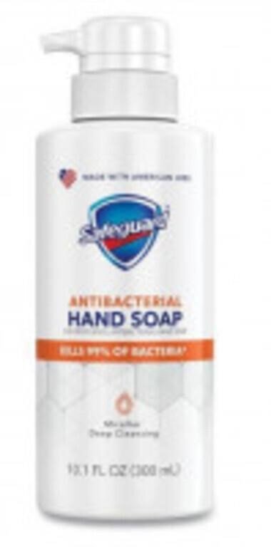 Safeguard Antibacterial Hand Soap Pump Bottle 10.1 fl oz