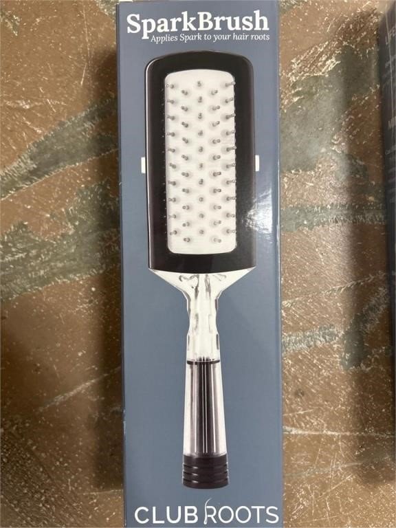 Club Roots SparkBrush Paddle Hairbrush In Box