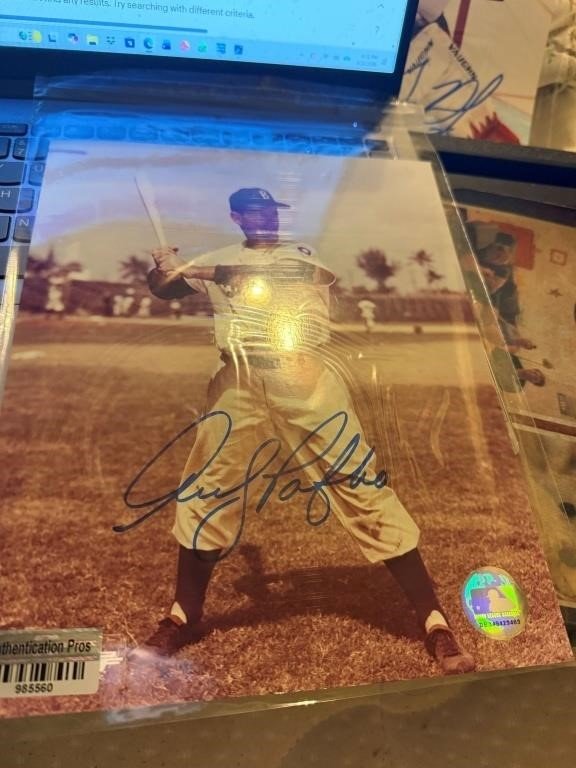 Brooklyn Dodgers Andy Pafko Autographed 8x10 w/COA