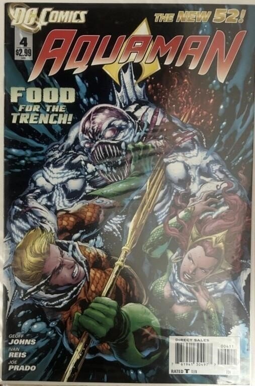 DC Comics Aquaman #4 Comic Book for Aquaman Vol. 7