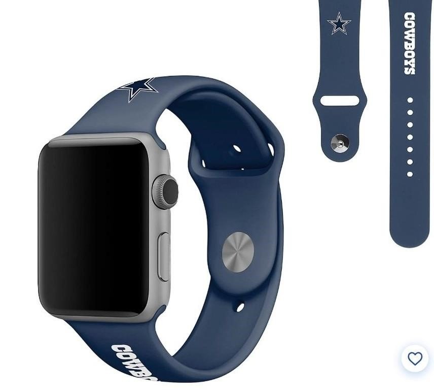 Prime Brands Group Dallas Cowboys 38 mm Apple Watch Band