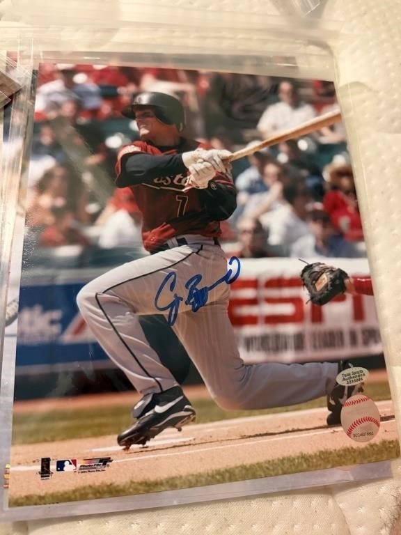 Craig Biggio Signed Houston Astros 8x10 Photo, Tristar Hologram