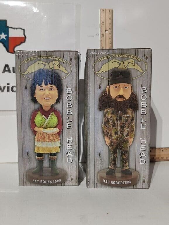 Duck Commander Bobbleheads, Kay and Jase Robertson