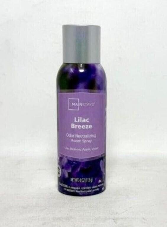 Mainstays Lilac Breeze Odor Neutralizing Room Spray, 4 oz