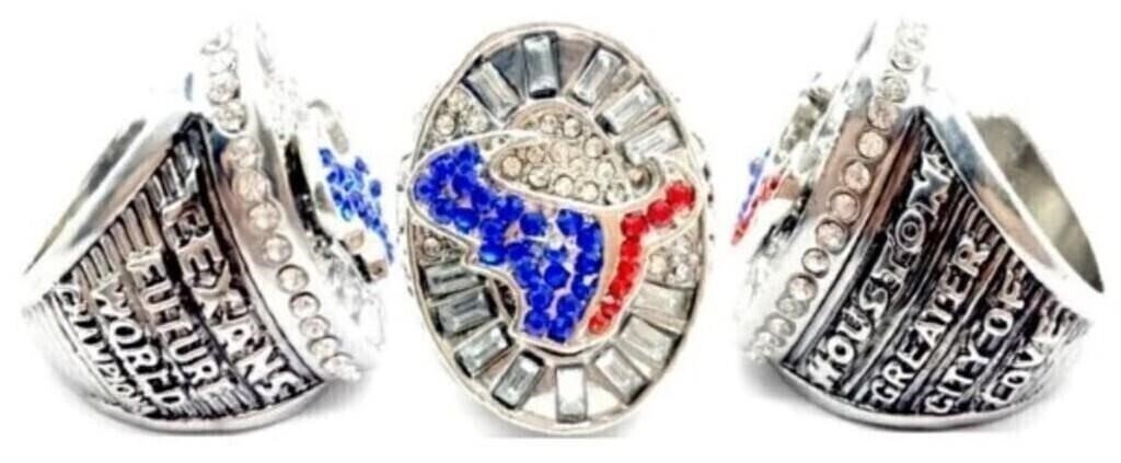 Houston Texans Replica Championship-Style Ring