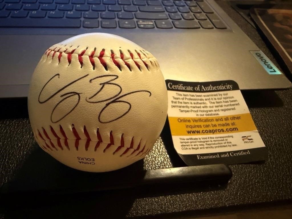 New York Yankees Cody Bellinger Autographed Baseball wCOA