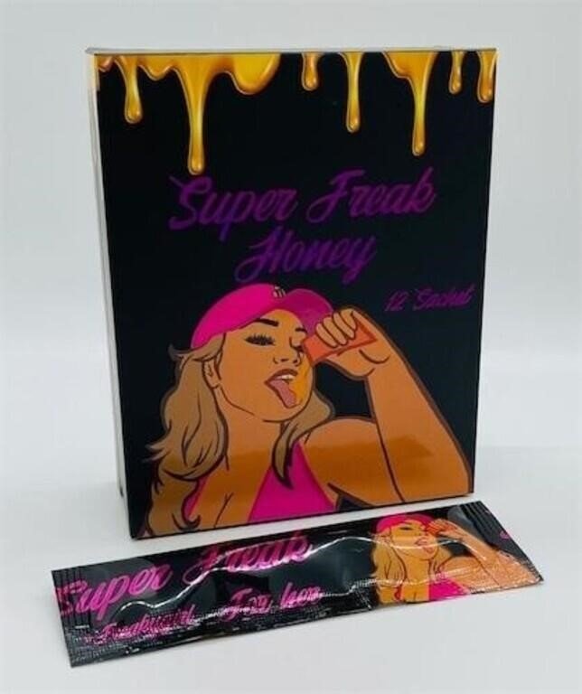Super Freak Honey 12-Sachet Box With Loose Sachet