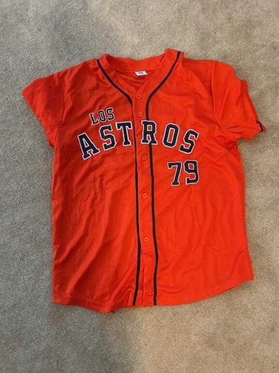 Houston Astros "Los Astros" Jose Abreu #79 Stadium Giveaway Jersey