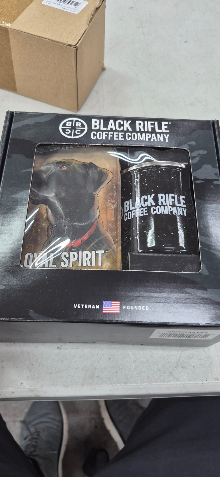 Loyal Spirit Ground Coffee and Mug Gift Set Bundle