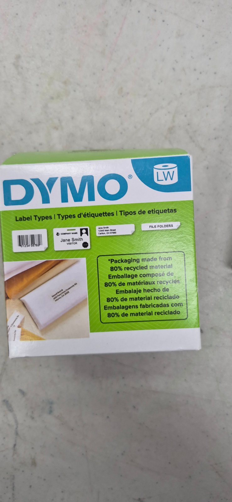 LabelWriter Labels for DYMO LabelWriter Printers